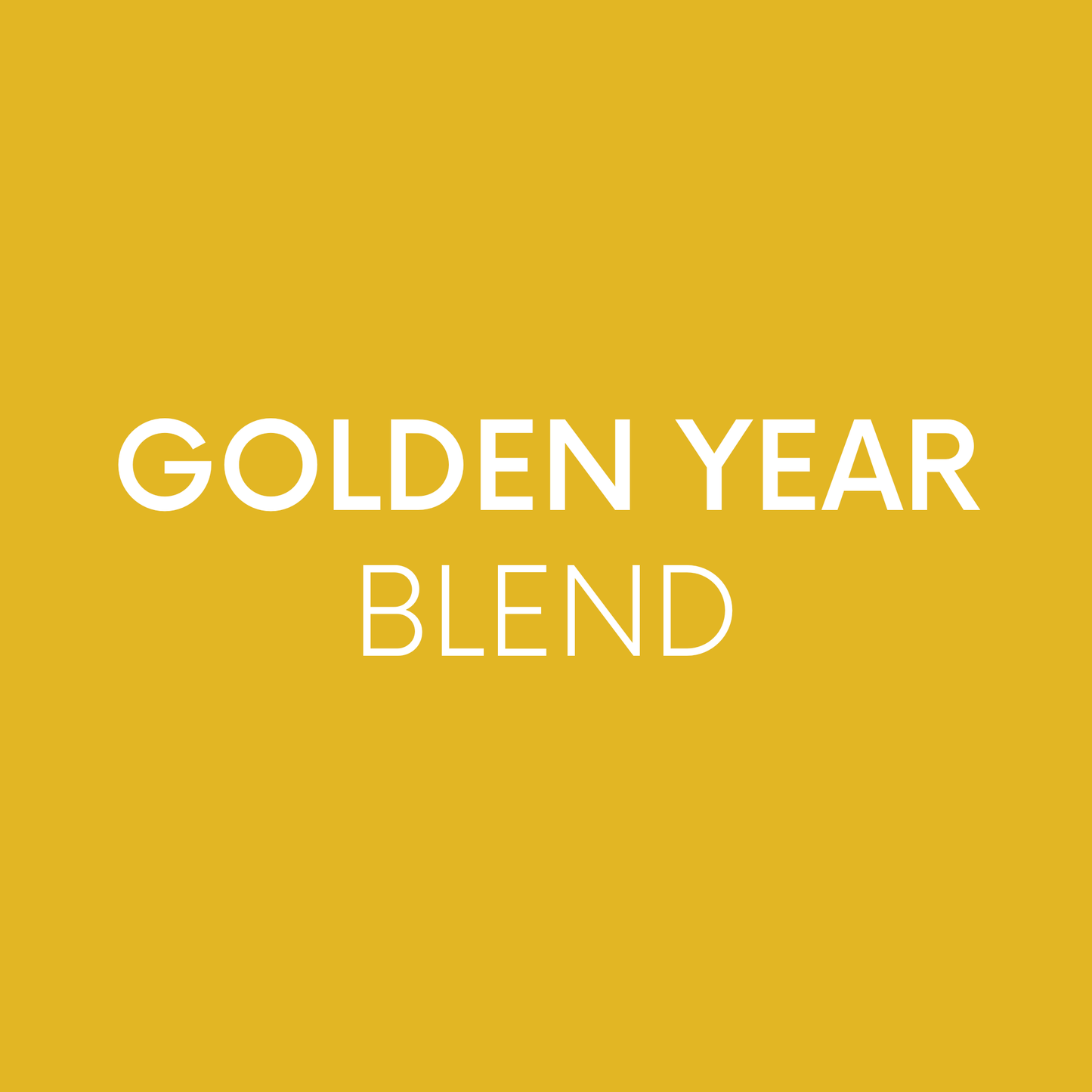 Wholesale Golden Year Blend